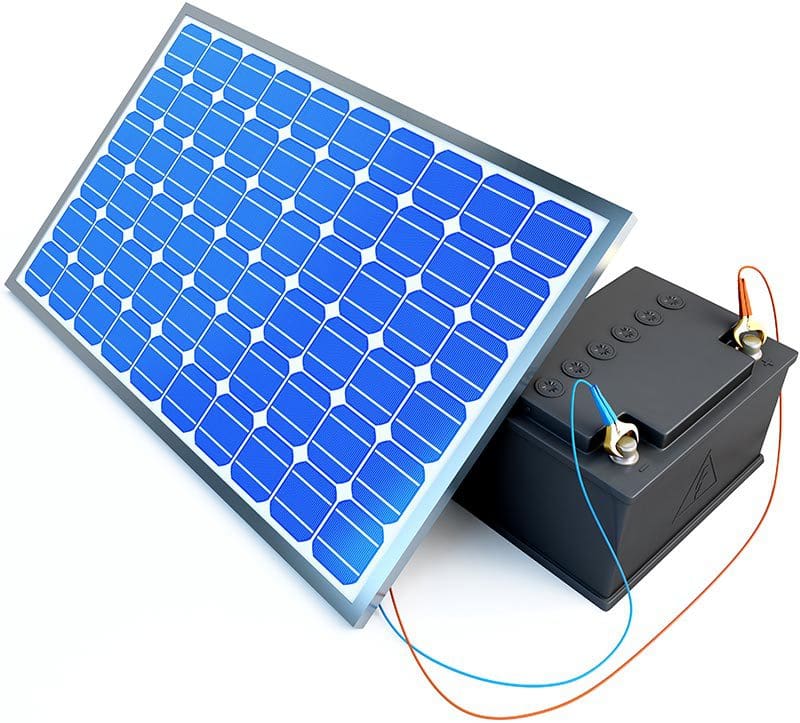 Solar Panel Battery Storage