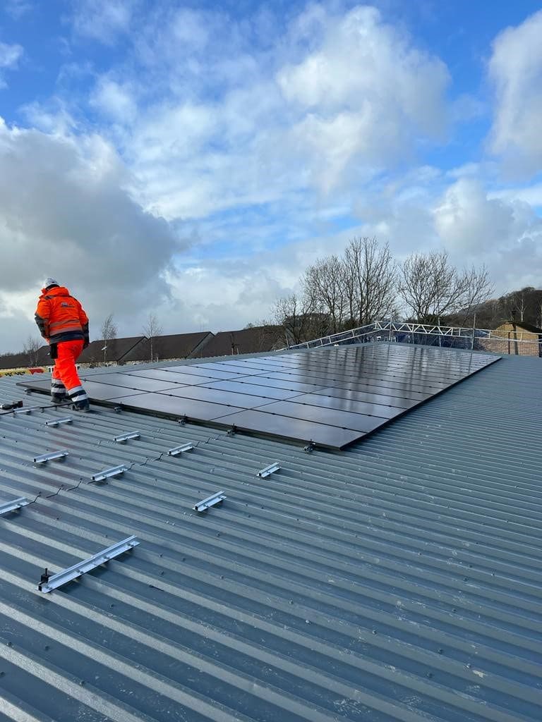 Commercial Building Solar Panels