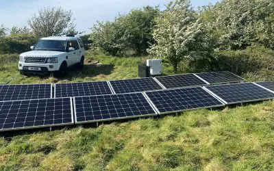 Off Grid Solar Panel Installation Wales